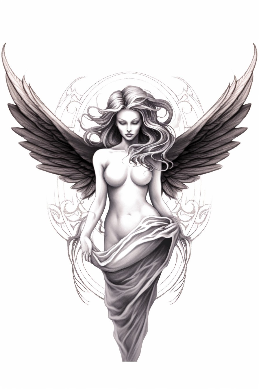 Lilith - tatoo inspirace via AI Midjourney 14